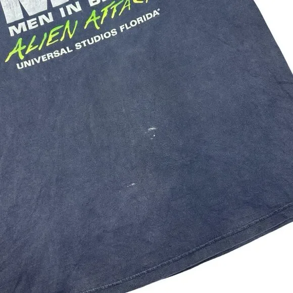 Vintage 2000 Men In Black Alien Attack Universal Studios Florida Tee - Large - Picture 6 of 6